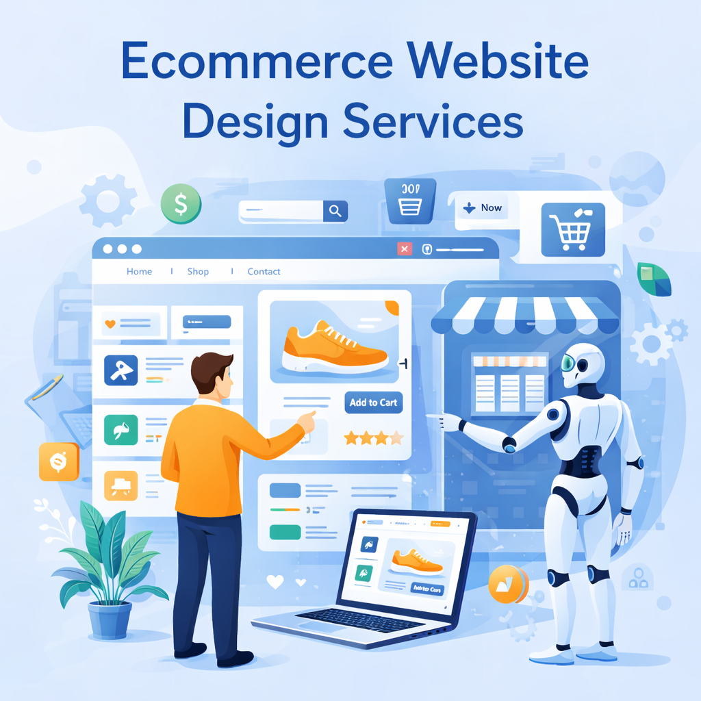 E-commerce website design services for online businesses