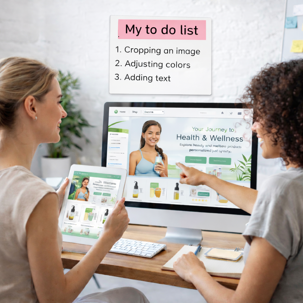 Health, beauty and wellness website design services