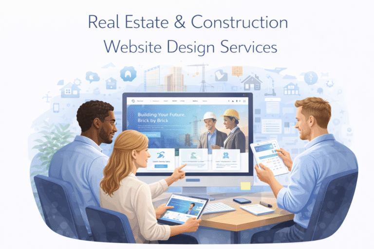 Real Estate & Construction Website Design Services | Kanika