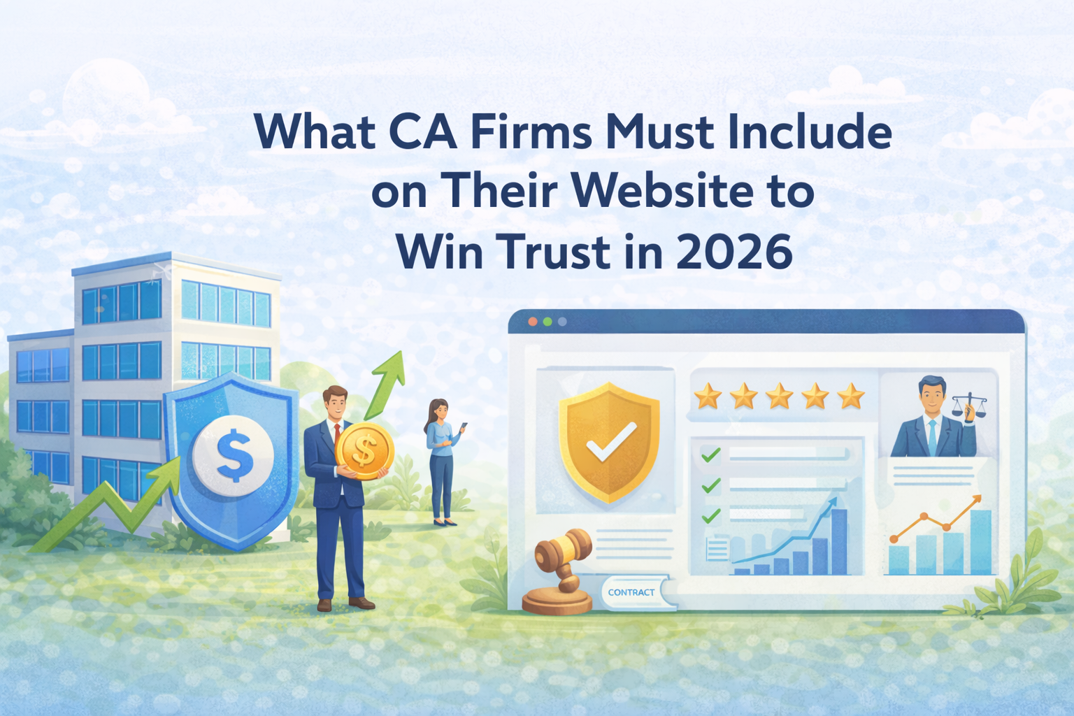 What CA Firms Must Include on Their Website to Win Trust in 2026