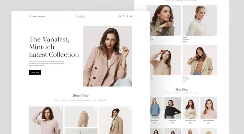 Fashion Ecommerce Website Design