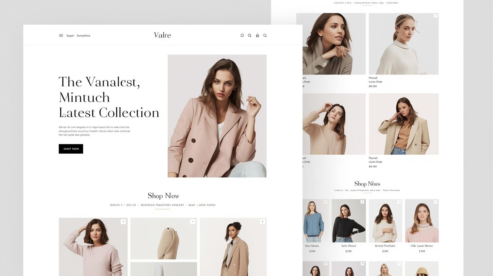 Fashion Ecommerce Website Design