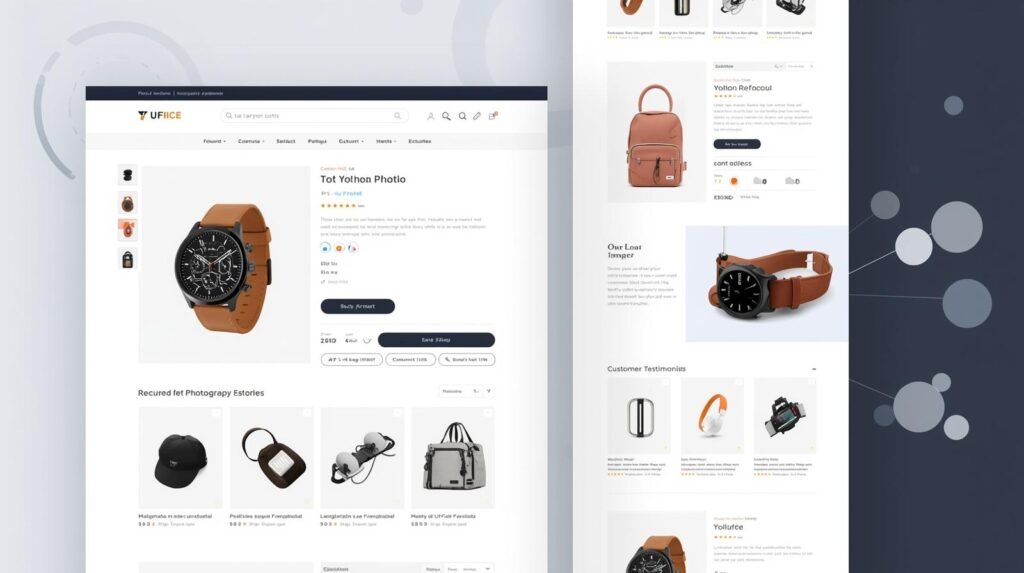 conversion optimized ecommerce product page design