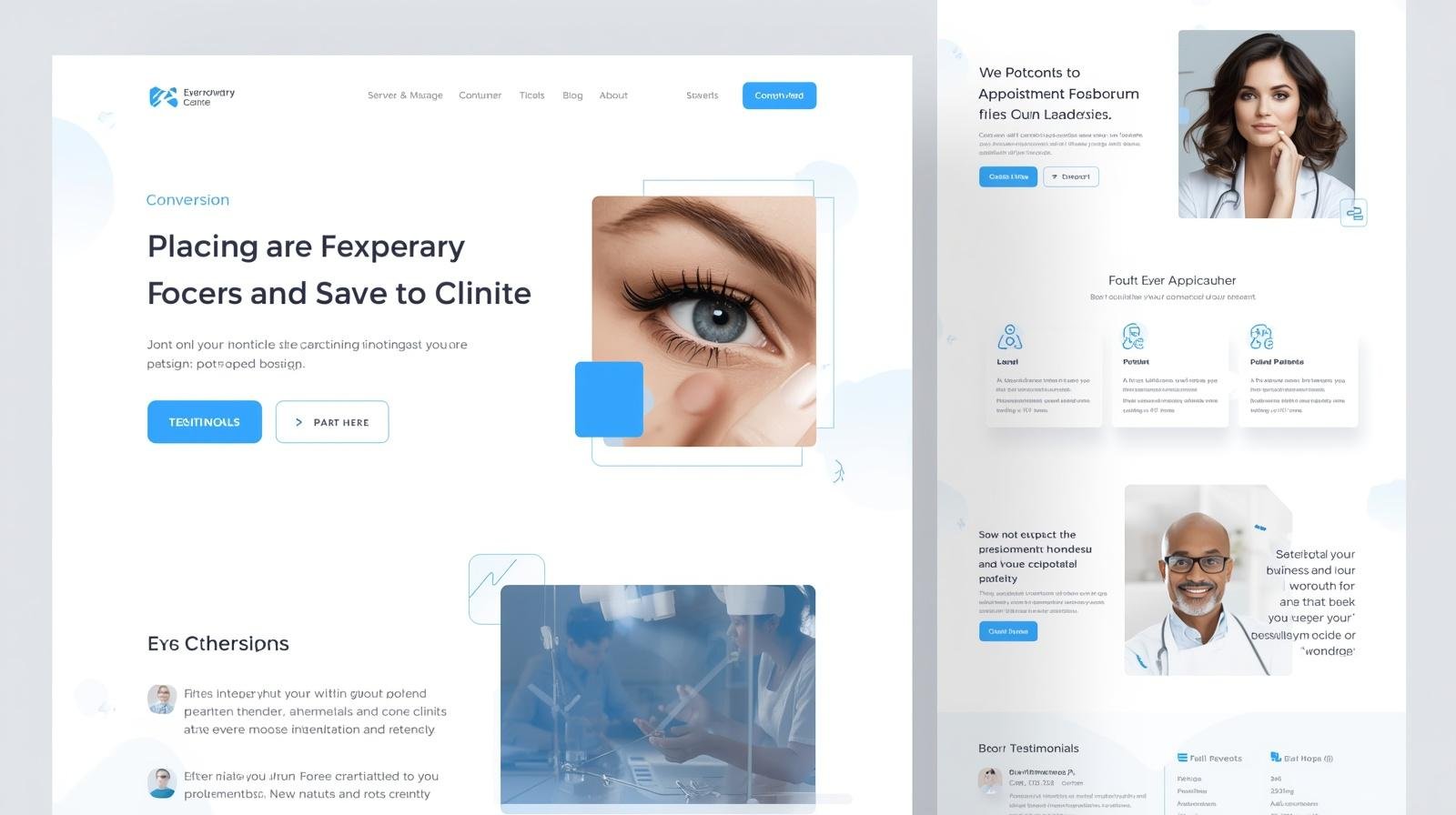 Eye Website Design