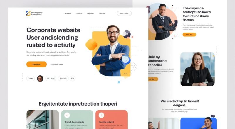 Corporate Website UX for Consulting Firms