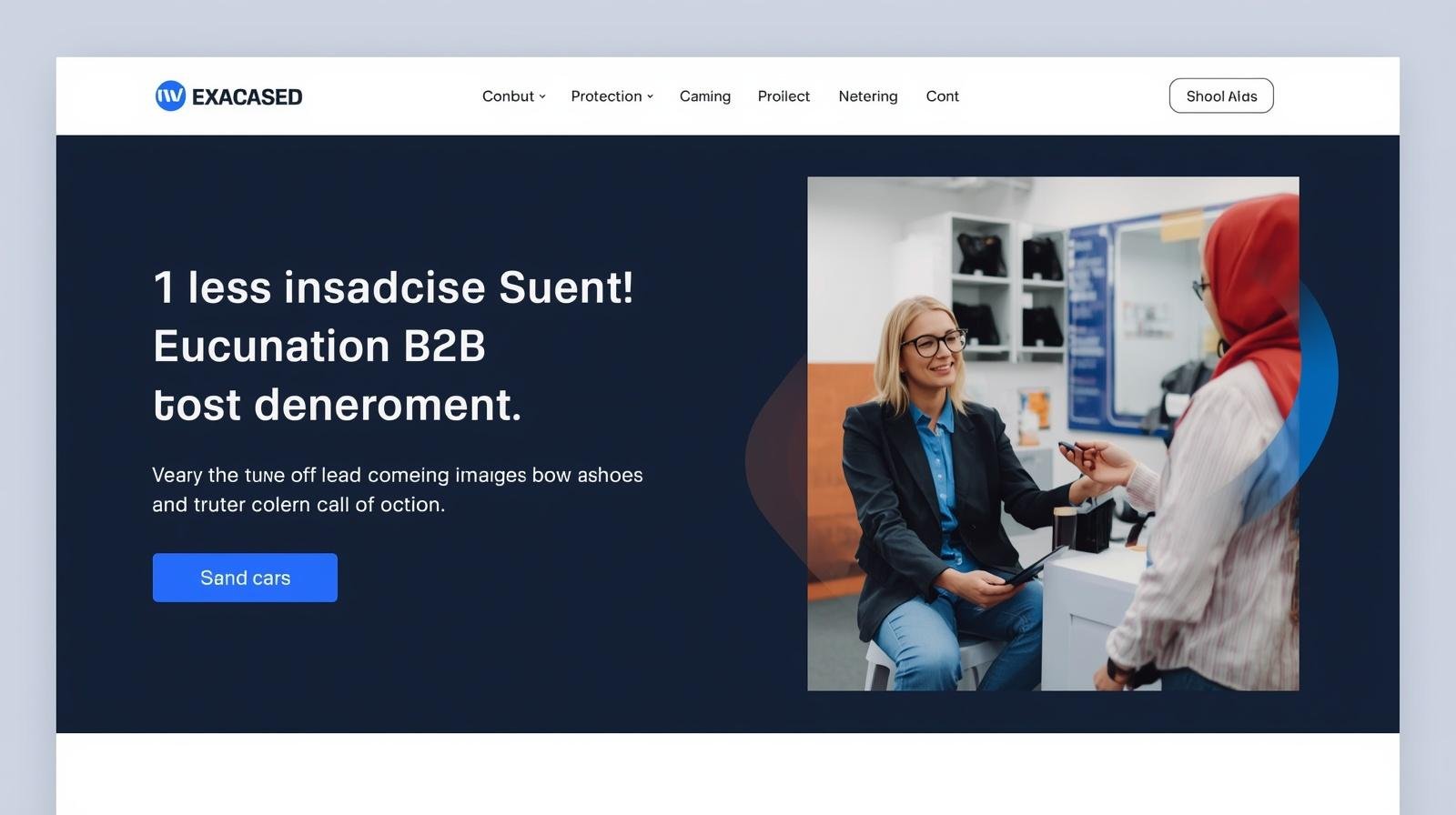 High-Converting B2B Websites