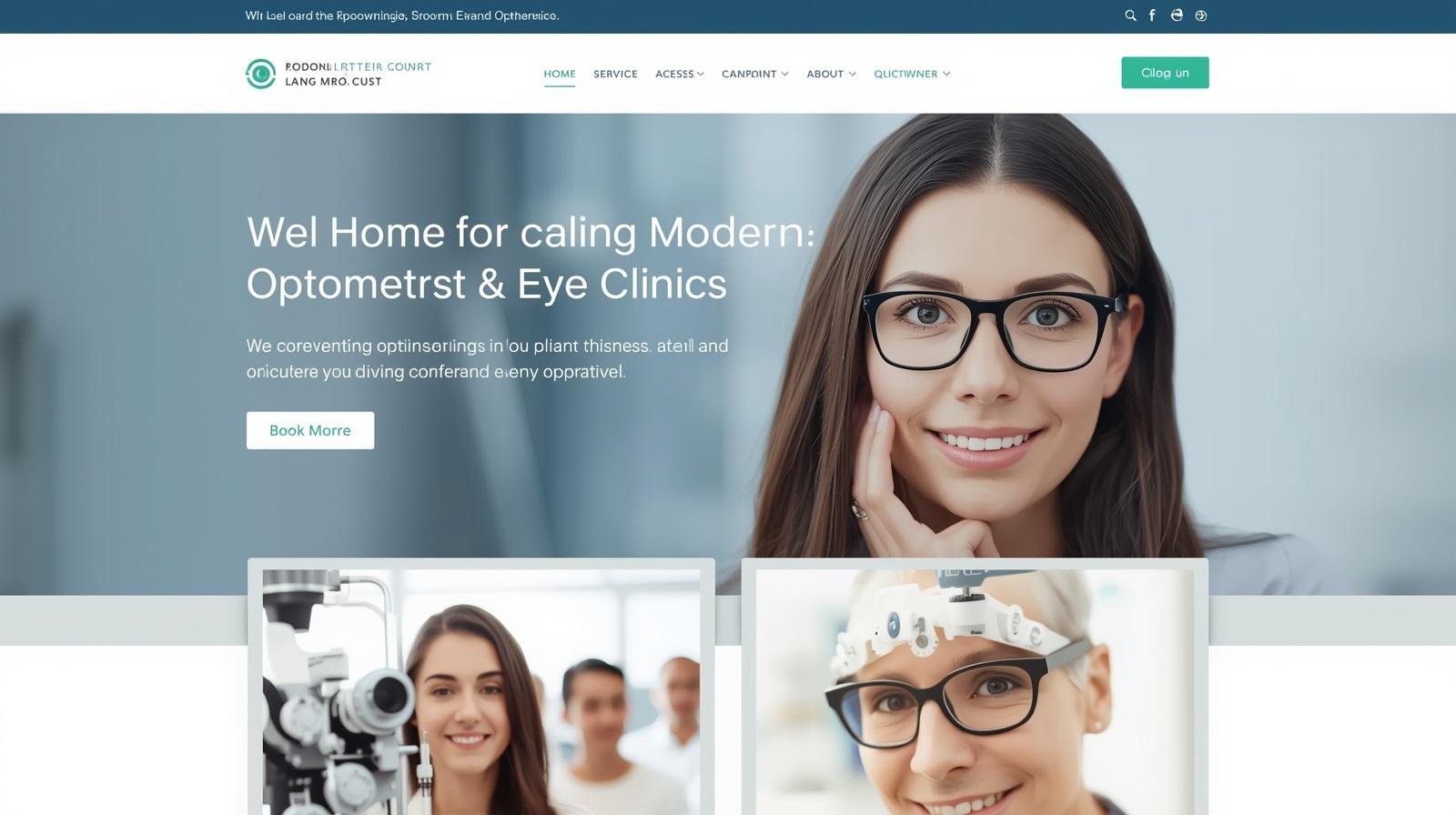 Optometrist & Eye Clinic Website Design