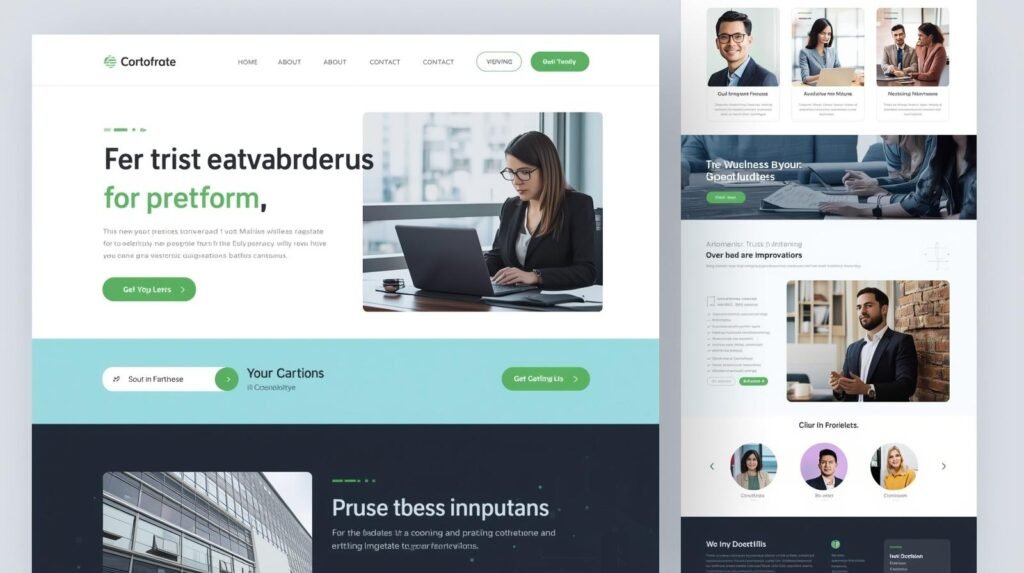 website content for high-value clients