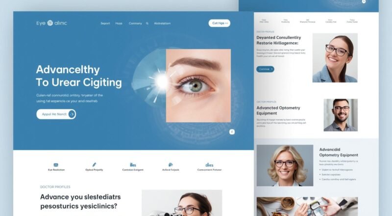 Eye Clinic Website Design**: Why Mobile UX Impacts Patient Trust and Bookings