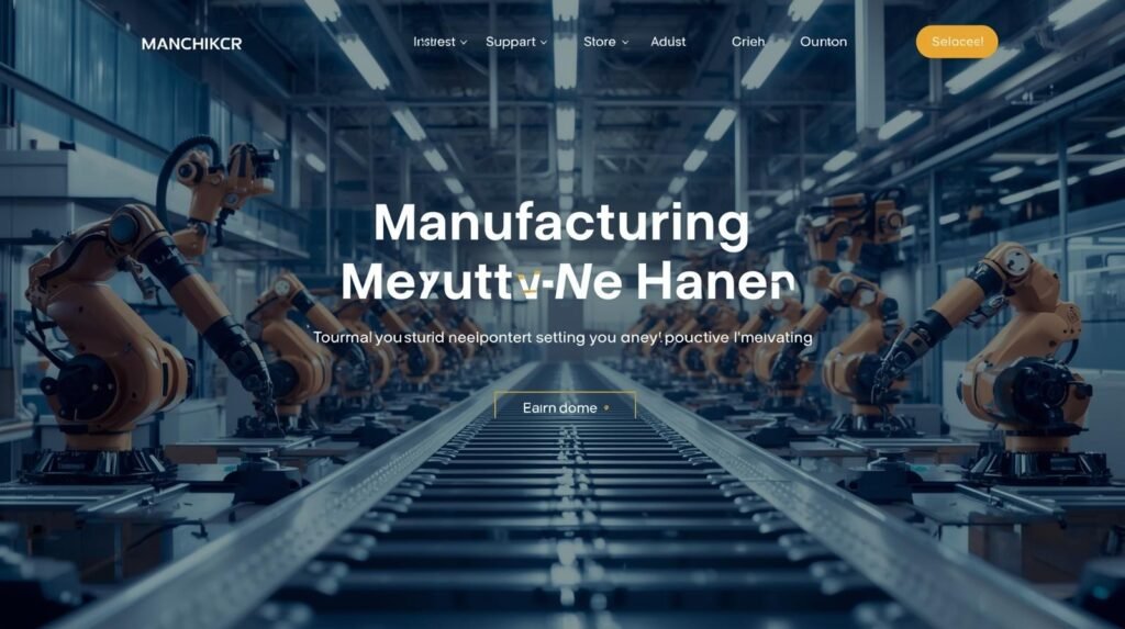 website design for manufacturing companies