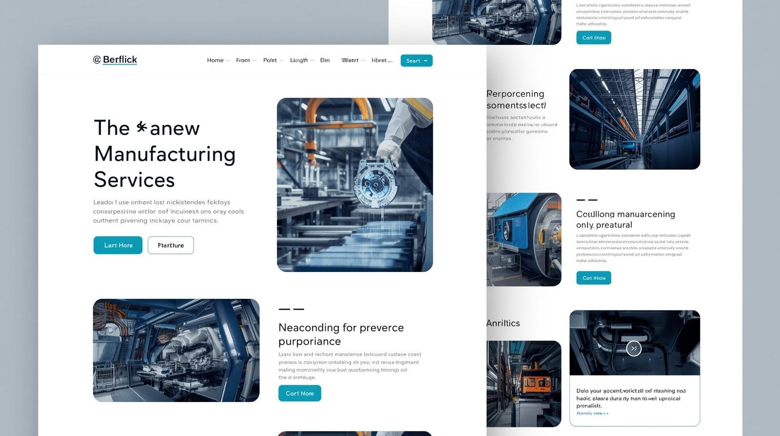 Industrial Web Design: Manufacturing Sites That Drive RFQs
