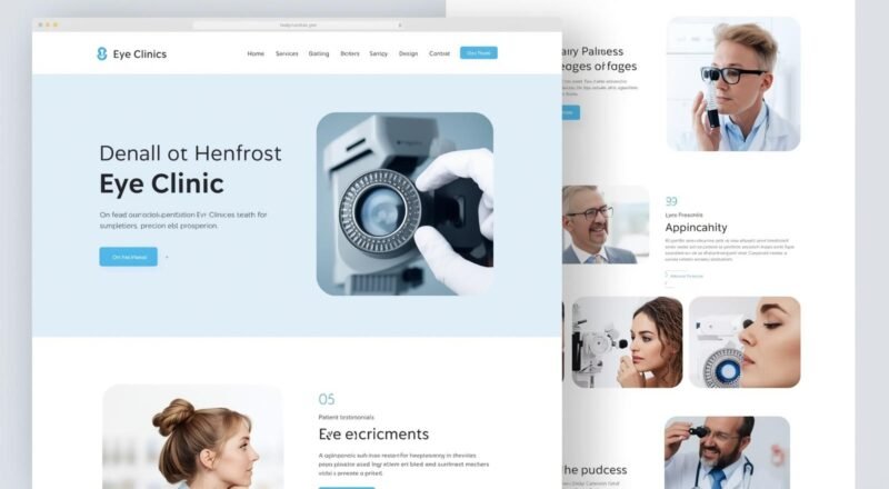 Eye Clinic Website Design Cost in 2026: What Eye Clinics Actually Pay