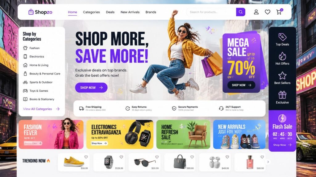 ecommerce website design