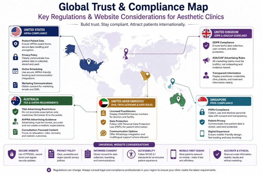 Global trust and compliance overview-infographic