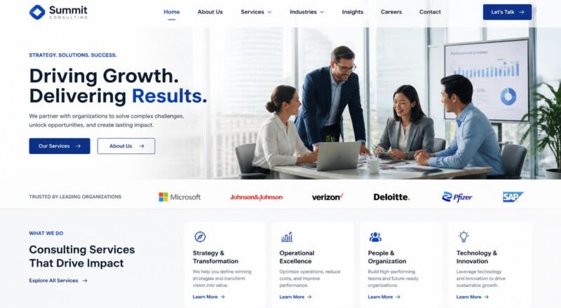 The Consulting Website Design Formula Messaging That Converts Decision-Makers in 10 Seconds (2026 Guide)