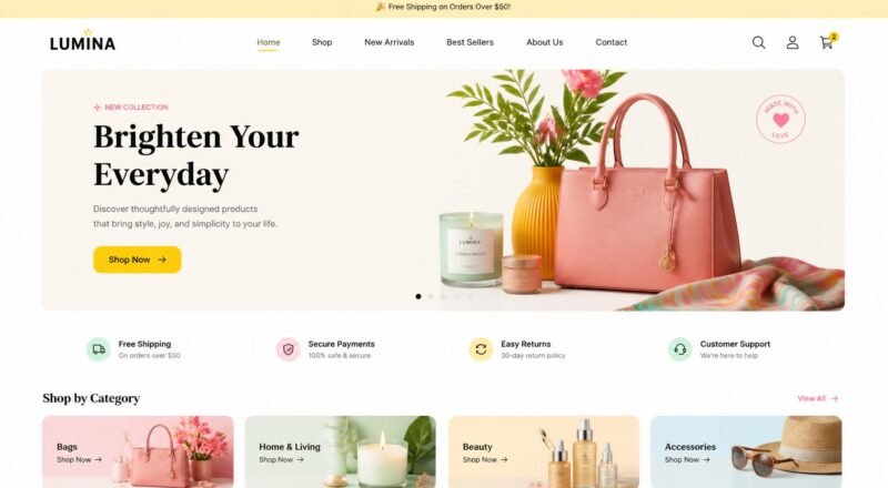 We Analyzed 15 of the Best Ecommerce Website Designs in 2026 Lessons from Fashion, Beauty, Electronics & D2C Brands