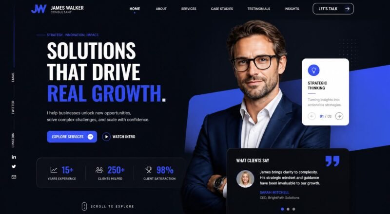 Why Consultant Website Design Should Prioritize Authority Over Aesthetics in 2026 (An Honest Opinion From a Designer)