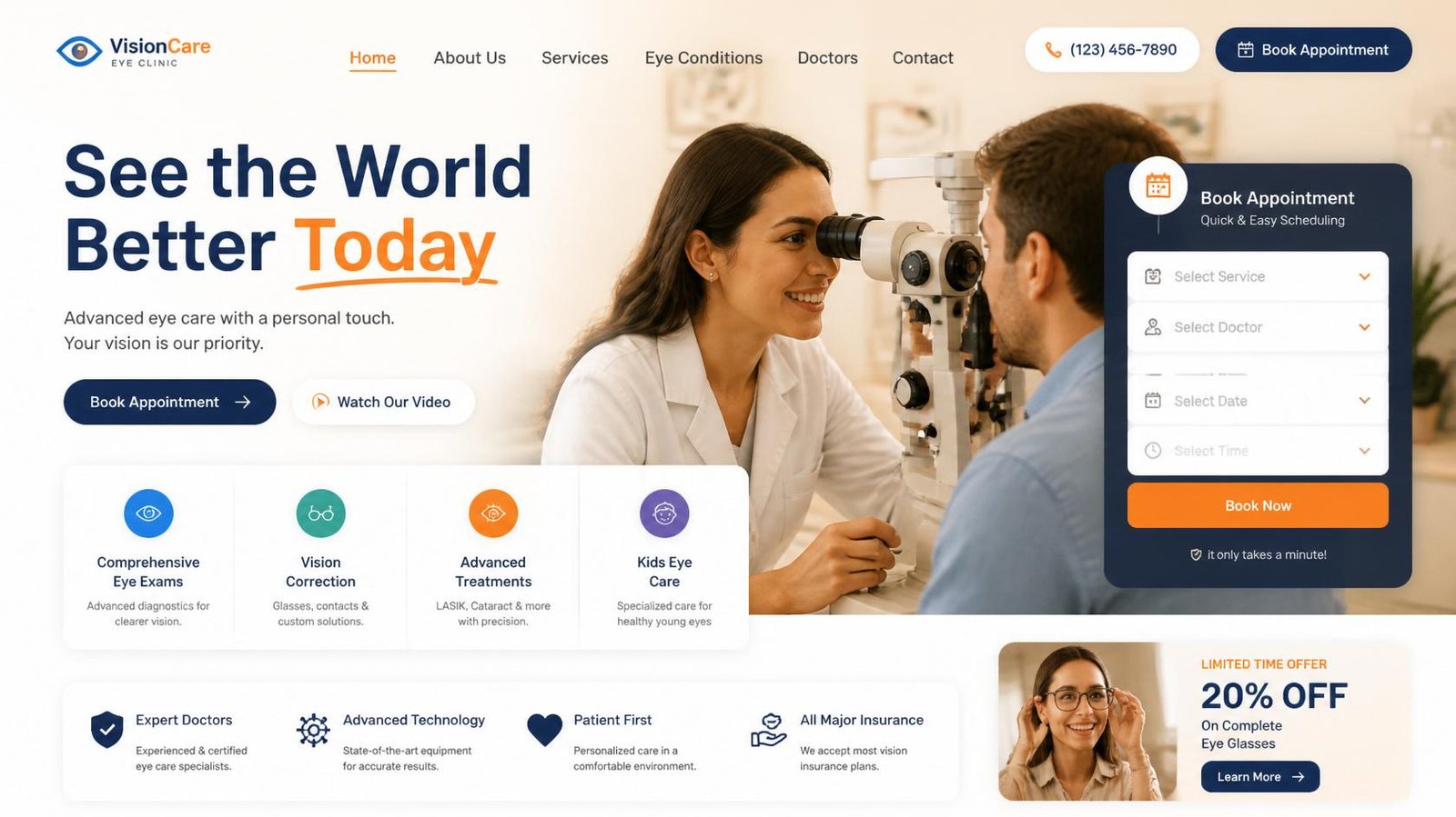 Why Patients Leave Eye Clinic Websites Without Booking Optometrist Website Design Guide for 2026
