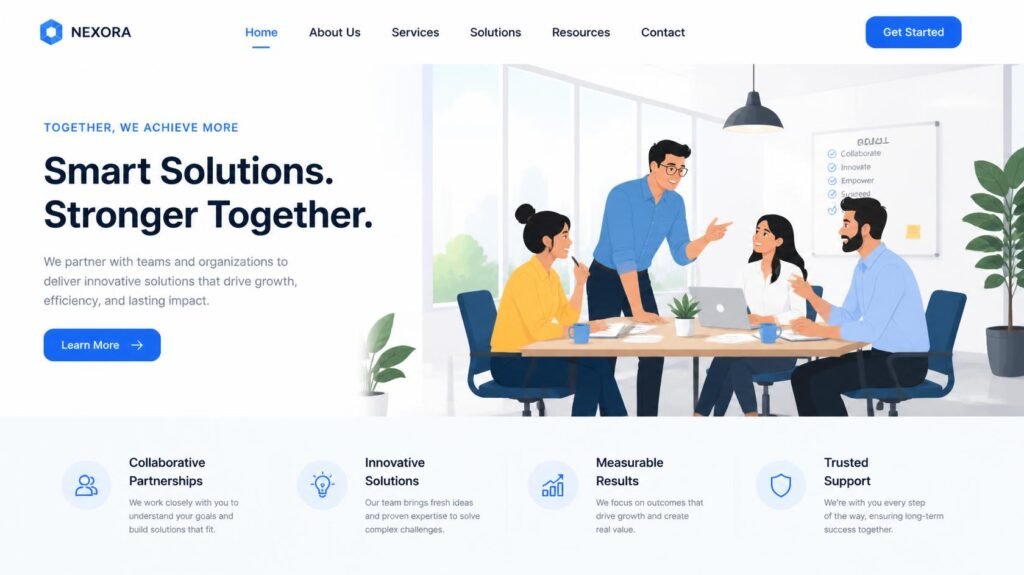 Corporate website design