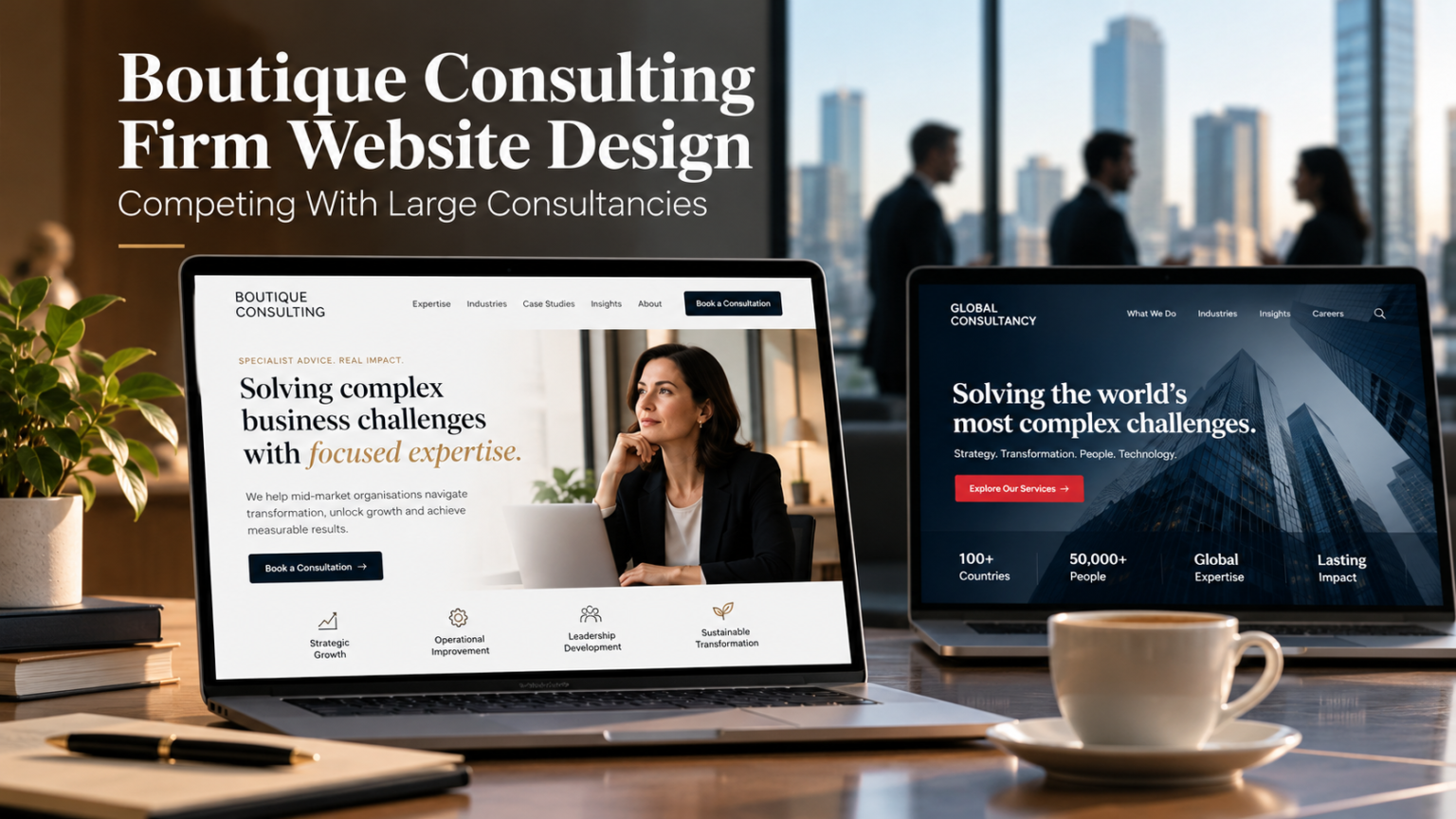 Boutique Consulting Firm Website Design (2026)